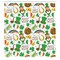 Ambesonne St. Patrick's Day Shower Curtain, Irish Party Pattern Beer Leprechaun Flag Hearts Rainbow Gold Shamrock, Cloth Fabric Bathroom Decor Set with Hooks, 69" W x 70" L, Jade Green White Multicolor
